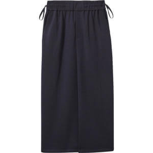 REISS NORA Wool Blend Ruched Jersey Midi Skirt